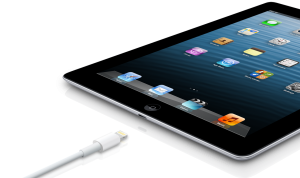 Applen neljännen sukupolven iPad Lightning-liittimellä