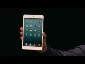 Apple iPad mini Applen tilaisuudessa