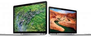 Apple MacBook Pro Retina-näytöllä, 15 ja 13 tuumaa