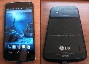LG Nexus 4 -vuoto xdadevelopers-keskustelupalstalta