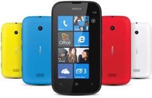 Nokia Lumia 510 eri väreissä