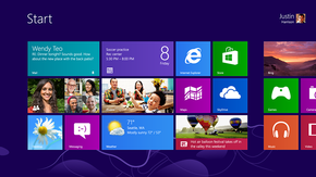 Windows 8:n Käynnistä-näkymä