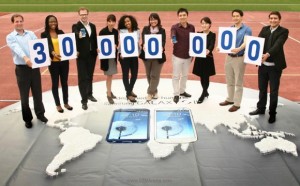 Samsung Galaxy S III: 30 miljoonaa myyty