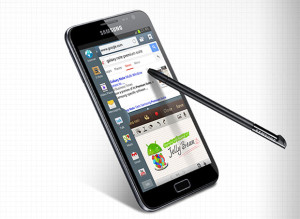 Samsung Galaxy Note ja S Pen -kynäke