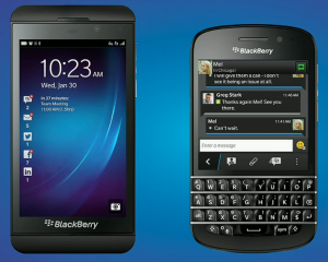 BlackBerry Z10 ja BlackBerry Q10