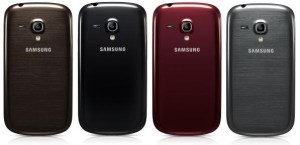 Samsung Galaxy S III Minin uudet värit takaa