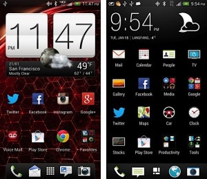 HTC Sense 4+ vs. Sense 5 - kellokin typistyy