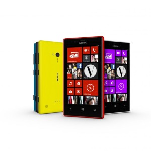 Nokia Lumia 720 eri väreissä