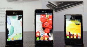 LG Optimus L5 II, LG Optimus L7 II sekä LG Optimus L3 II
