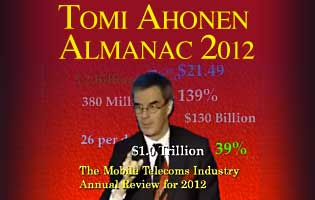 Tomi T Ahonen Almanac 2012 on julkaistu.