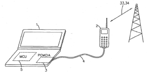 Kuva Nokian internet-jaon patenttihakemuksesta