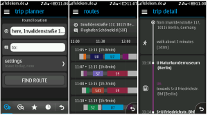 Kuvankaappauksia Nokia Transitin Asha-versiosta