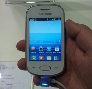 Samsung Galaxy Star SammyHubin julkaisemassa kuvassa