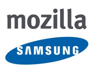 Mozillan ja Samsungin logot