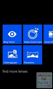 Nokian Smart Camera Windows Phonen linssivalikoimassa