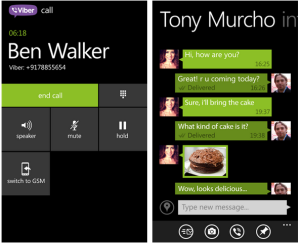 Viber Windows Phone 8:lle