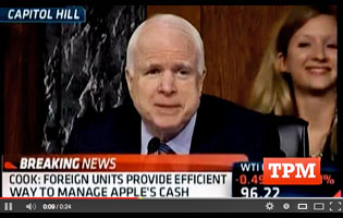 Senaattori John McCain.