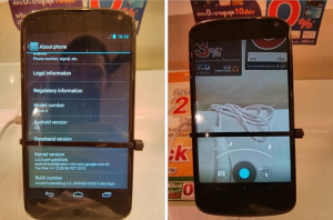 Android 4.3 Nexus 4:ssä - tietosivu ja uudistunut kameran käyttöliittymä