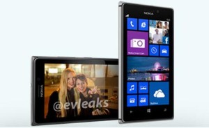 Nokia Lumia 925 @evleaksin julkaisemassa kuvassa