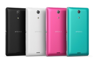 Sony Xperia ZR eri väreissä