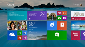 Windows 8.1 tuo muun muassa erikokoisia tapahtumaruutuja ja vapauksia taustakuvan valintaan