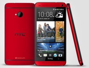 HTC One punaisena