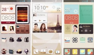 Huawei Ascend P6:een tuleva Emotion UI 1.6 -käyttöliittymä @evleaksin vuotokuvassa