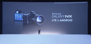 Samsung Galaxy NX -kamera LTE-tuella ja Androidilla