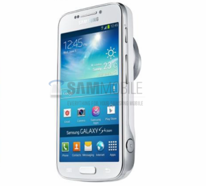 Samsung Galaxy S4 Zoom SamMobilen julkaisemassa lehdistövuotokuvassa