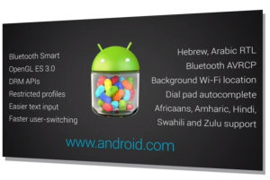 Android 4.3:n uudistuksia