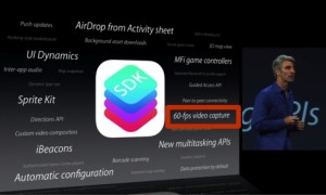 Apple itse on kertonut vasta 60 kuvaa sekunnissa -videokuvauksen tulosta iOS 7:ssä