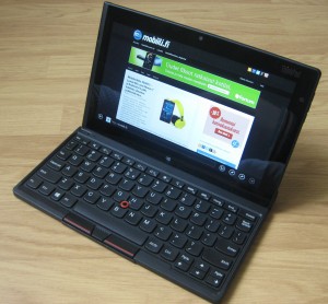 Lenovo ThinkPad Tablet 2 ja lisävarustenäppäimistö