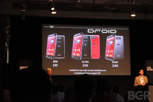 Motorolan DROID-mallisto vuodelle 2013