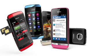 Nokia Asha -täyskosketuspuhelinmallistoa
