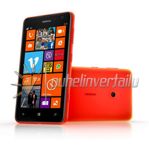 Nokia Lumia 625 Puhelinvertailu.comin vuotamassa virallisessa kuvassa