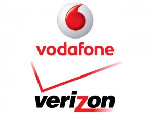 Vodafonen ja Verizonin logot