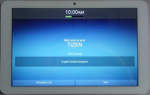 Ensimmäinen Tizen-käyttöjärjestelmään perustuva tabletti