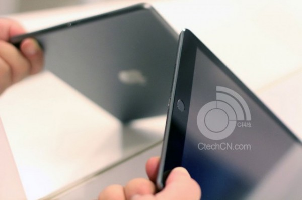 Väitetty 5. sukupolven iPad Touch ID -sormenjälkitunnistimella CTechCN:n kuvassa