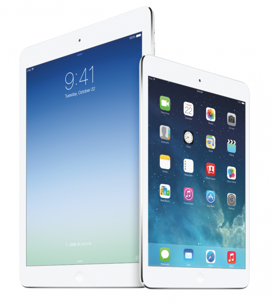 Applen uudet iPad Air ja iPad mini Retina-näytöllä