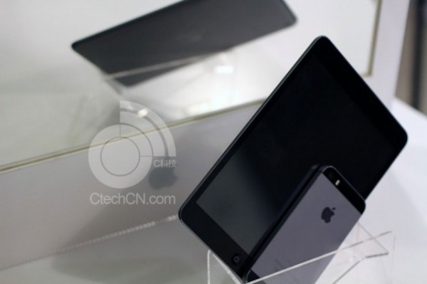 Uusi väitetty iPad mini CTechCN:n kuvassa