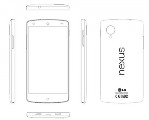 Nexus 5:n piirrokset vuotaneesta huolto-ohjeesta