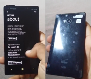 Kuvankaappauksia Nokia Lumia 929 -videolta