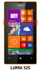 Lumia 525:n oranssi on uusi värivaihtoehto. Kiinalaisella Baidu-palstalla julkaistu kuva.