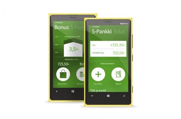 S-mobiili Windows Phonella