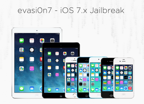 evasi0n jailbreak iOS 7 -laitteille