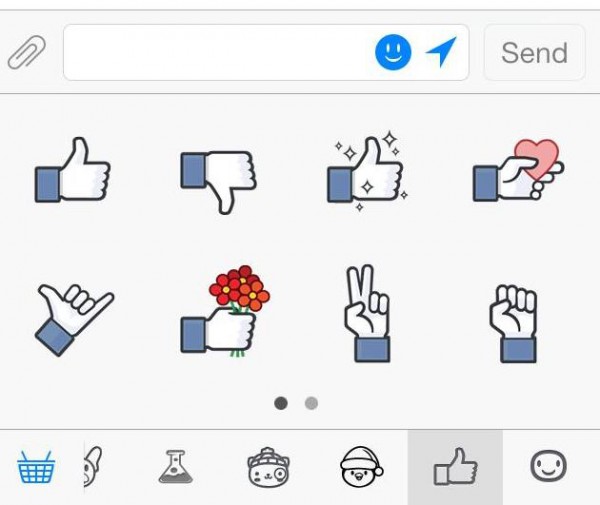 Facebookin uudet tarrat Facebook Messengerissä