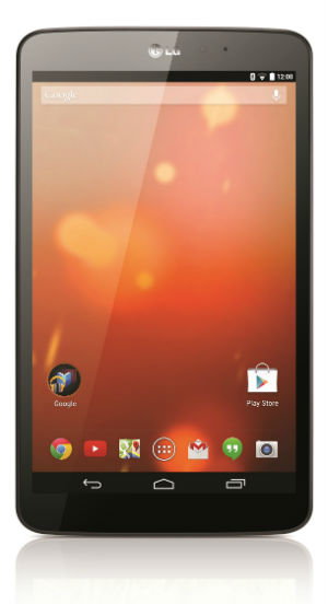 LG G Pad 8.3 Google Play -versiona