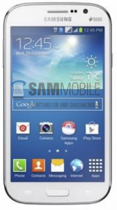 Samsung Galaxy Grand Lite SamMobilen julkaisemassa kuvassa