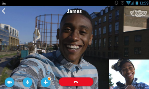 Skype Android-tableteilla