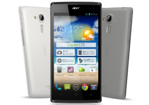 Acer Liquid Z5 kuuluu yhtiön nykymallistoon - siinä on Windows Phonen sijaan Android-käyttöjärjestelmä